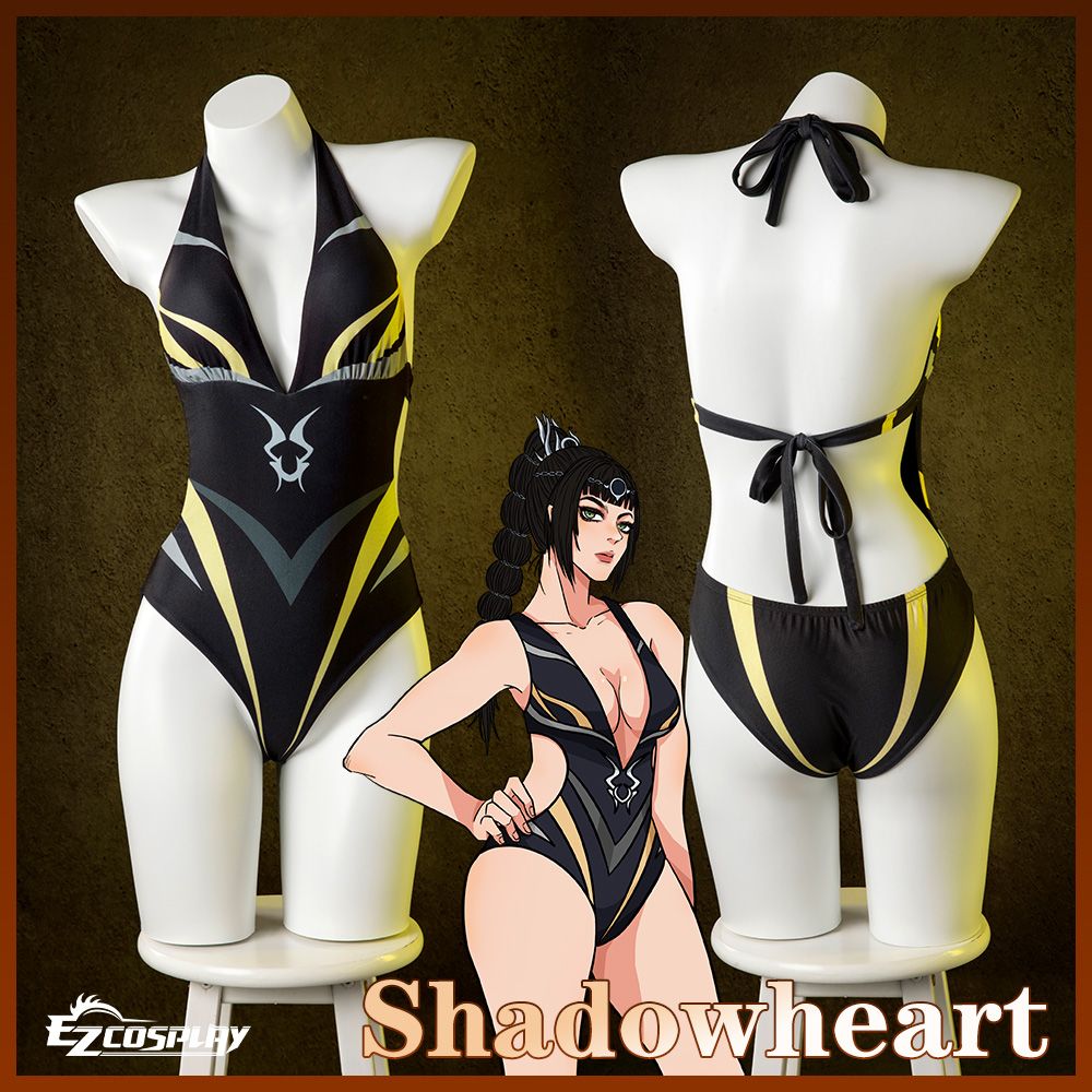 EZcosplay Original BG3 Shadowheart Swimsuit Bathing Suit One-piece Cosplay Costume.jpg