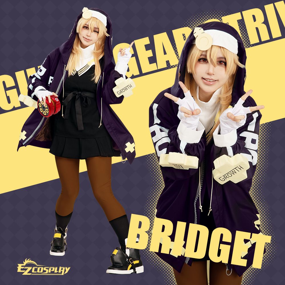 Guilty Gear -Strive-Bridget Black Edition Cosplay Costume.jpg