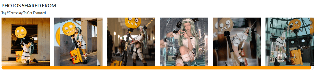 Collection of fan cosplay photos for Guilty Gear A.B.A, shared by customers using #Ezcosplay