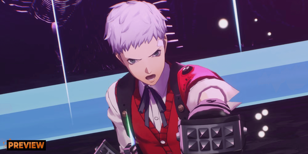 Official gameplay screenshot of Akihiko Sanada battle outfit, core reference for our cos costume design