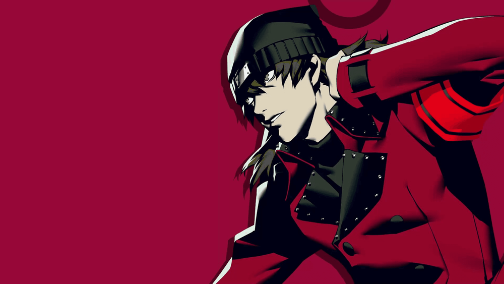Official character portrait art of Shinjiro Aragaki, the core reference template for our cos costume design